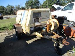 Ingersoll Rand Portable Air Compressor On Trailer.