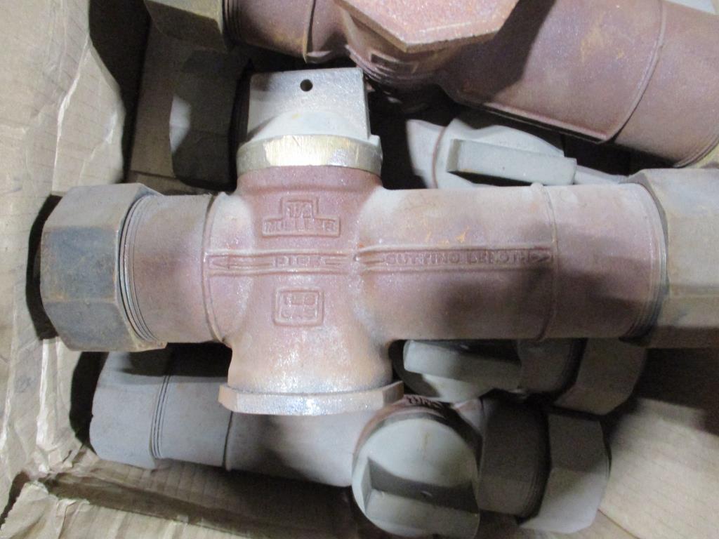 (6) 1 1/2" Insulated Curb Valves.