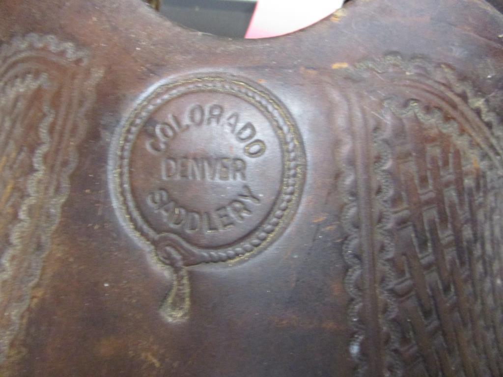 Colorado Saddlery Horse Saddle.