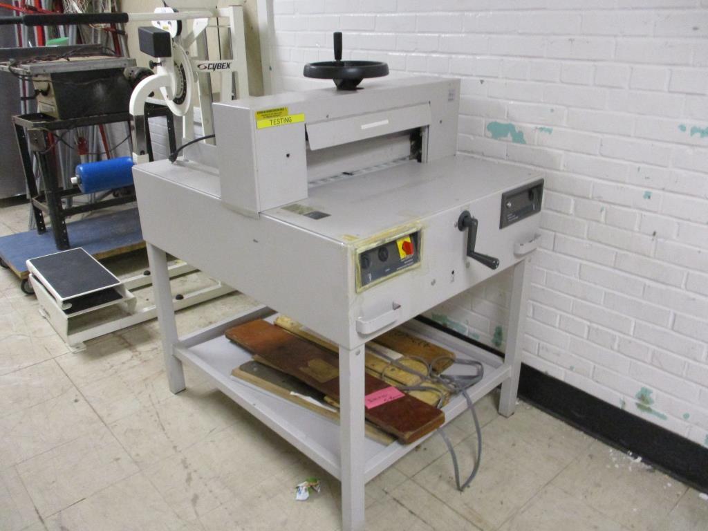 Triumph 5210 21" Paper Cutter.