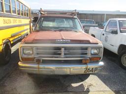 1987, Dodge, D150, Pickup Truck,