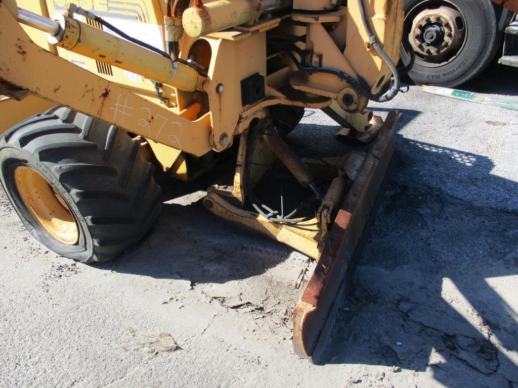 1998 Case 660 Trencher w/ D-125 Backhoe Attacment.