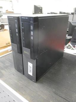 (2) Dell OptiPlex 960 Desktop Computers