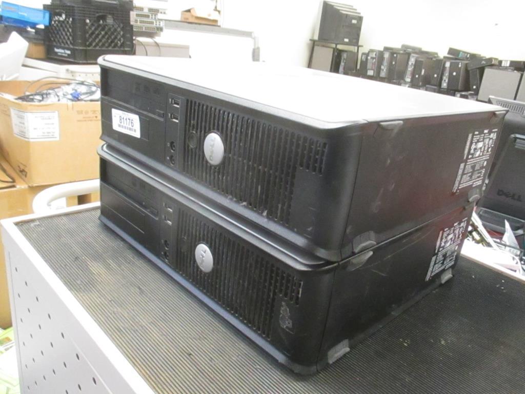 (2) Dell OptiPlex 780 Desktop Computers