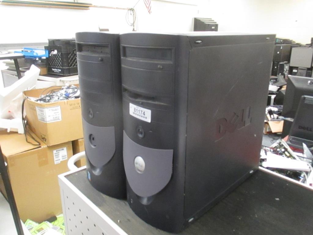 (2) Dell OptiPlex GX280 Desktop Computer