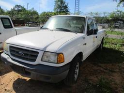 2003 Ford Ranger XLT Extended Cab Pickup Truck.