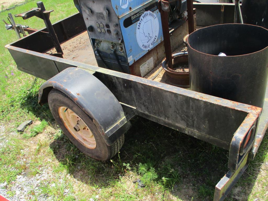 Miller Welder/Generator 225G on Trailer.