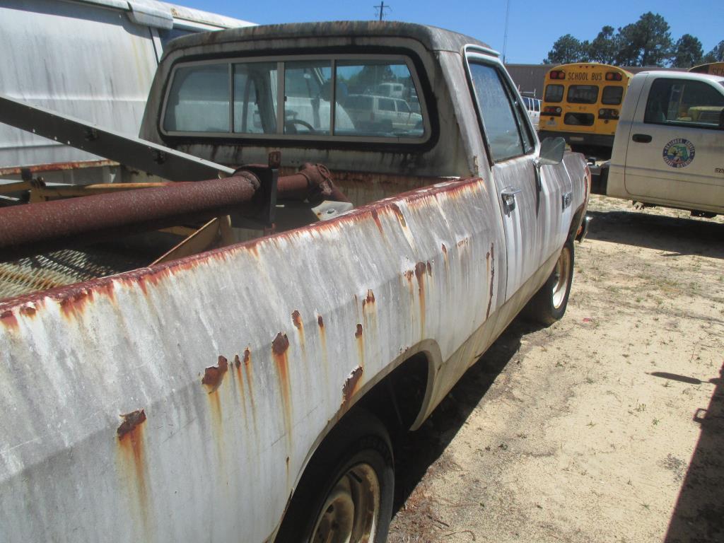 1985, Dodge, D150, Pickup Truck,