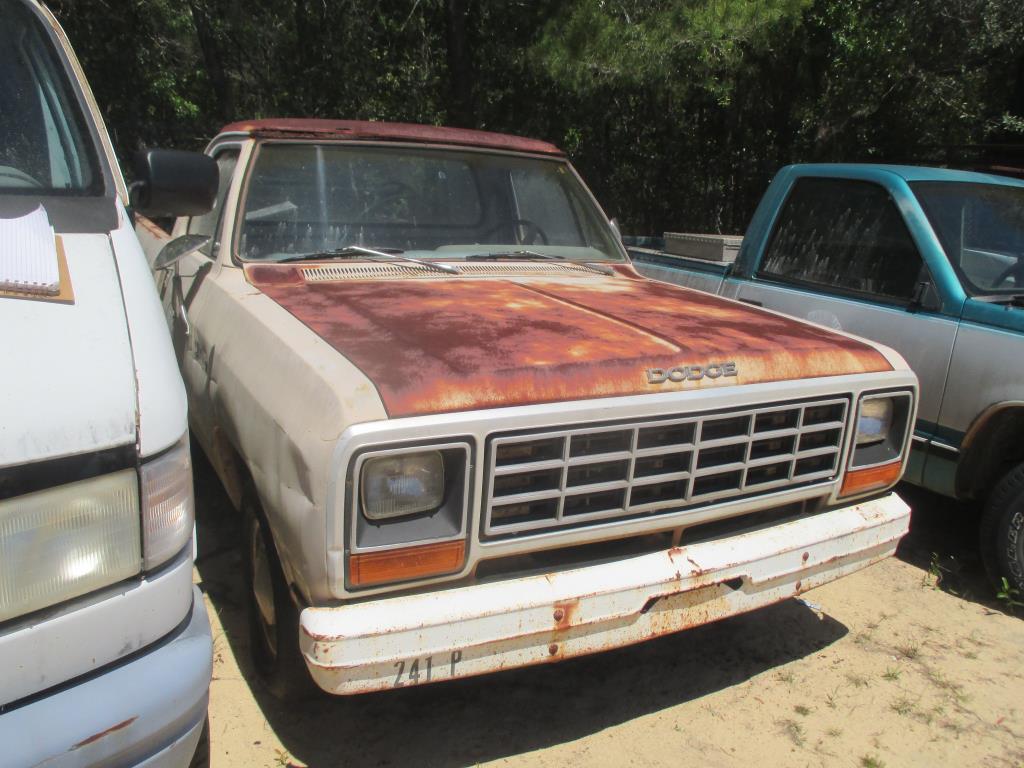 1984, Dodge, D150, Pickup Truck,