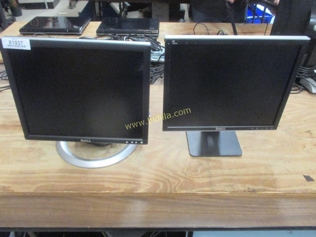 (2) Dell 17" Monitors