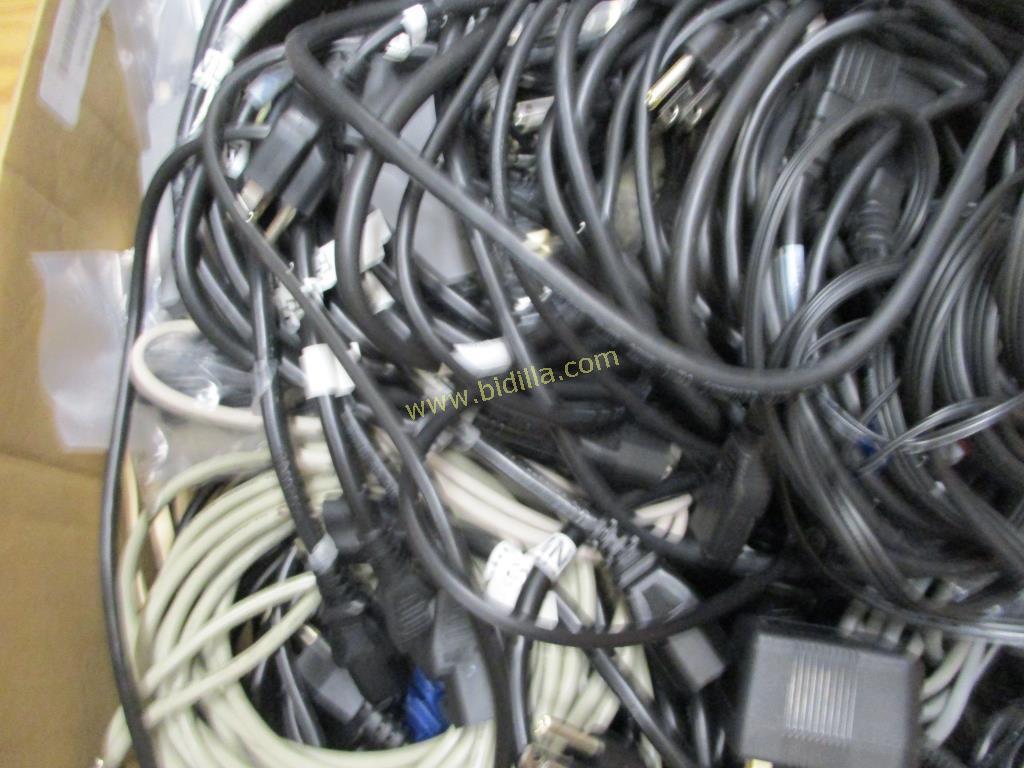 Asst Computer Cords & Cables.