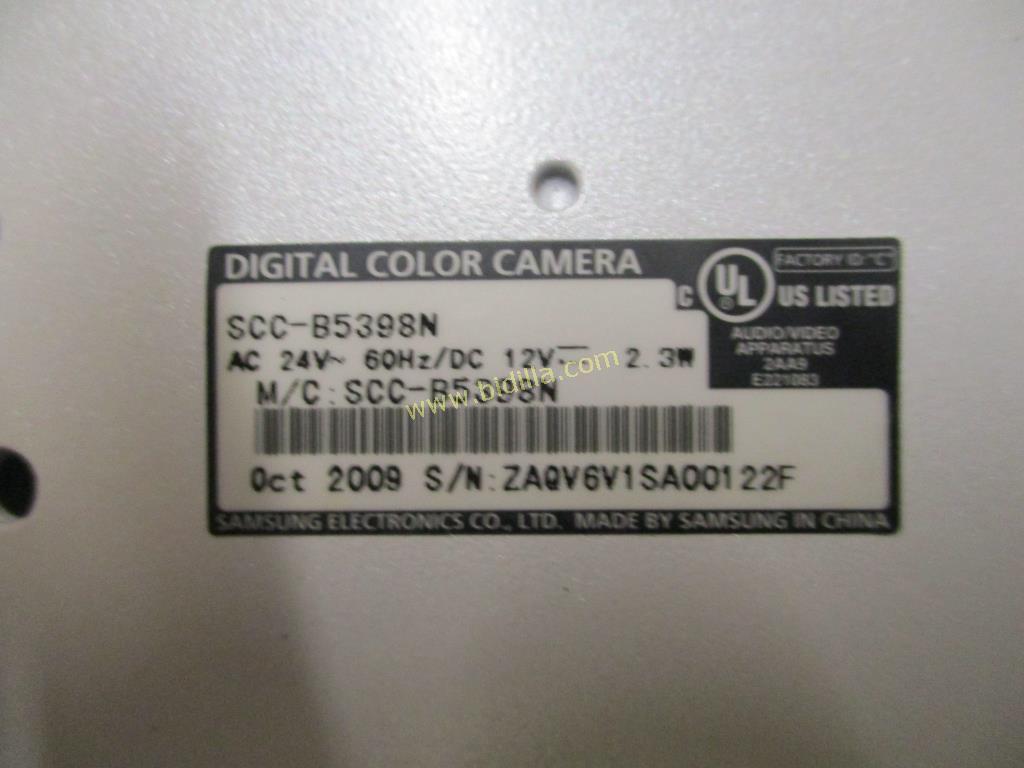 (5) Samsung Color Digital Video Cameras.