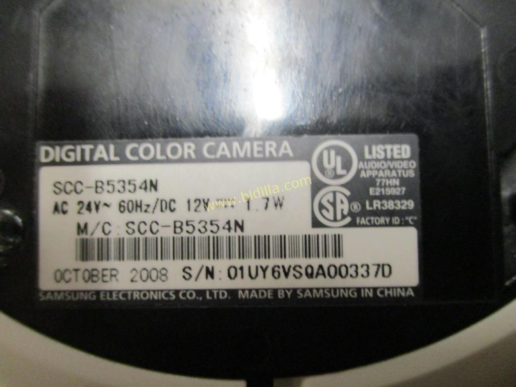 (5) Samsung Color Digital Video Cameras.