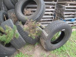 (12) Rubber Tires