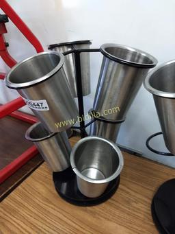 (6) Cups Condiment Rack
