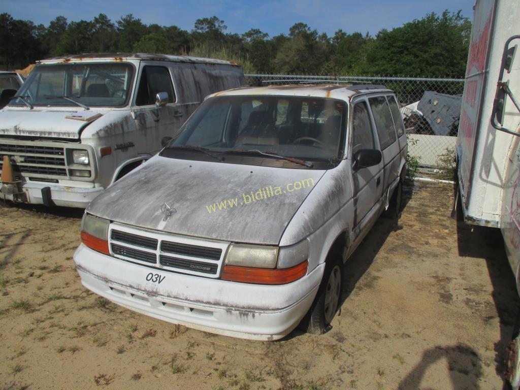 1994, Dodge, Caravan, Van,