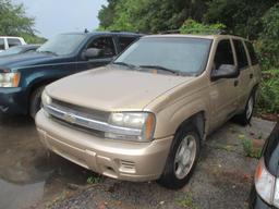 2007 Chevrolet TrailBlazer 4 Door SUV.