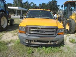 2001 Ford F-350 Flat Bed Truck