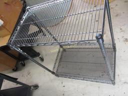 2 Tier Metal Wire Shelf.