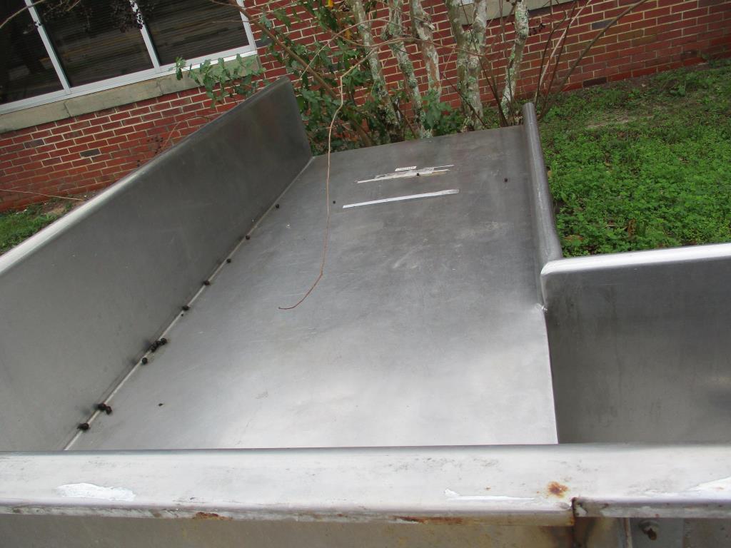 Stainless Steel 3 Compartment Sink.
