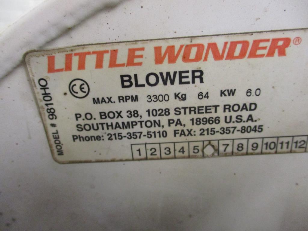 Little Wonder 8HP Blower.