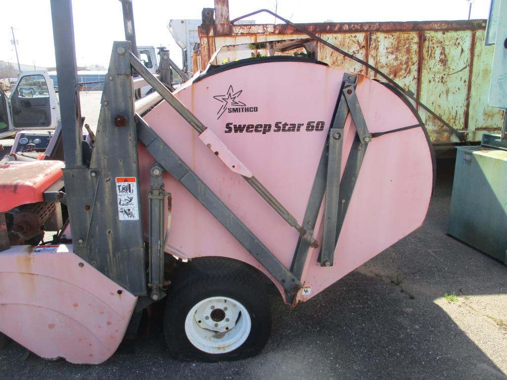 1998 Smithco Sweep Star 60 Street Sweeper.