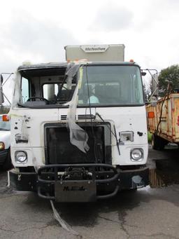 2008 Autocar Wx Side Loader Garbage Truck.