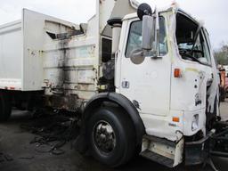 2008 Autocar Wx Side Loader Garbage Truck.