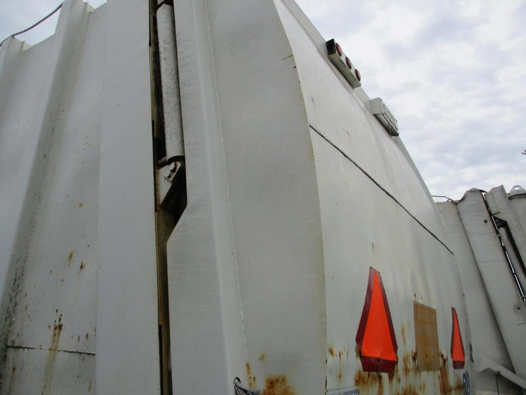 1994 Peterbilt 320 Side Loader Garbage Truck.