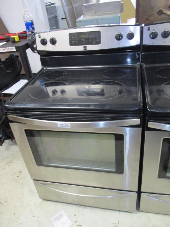 Kenmore Ceramic Top 4 Burner Oven.