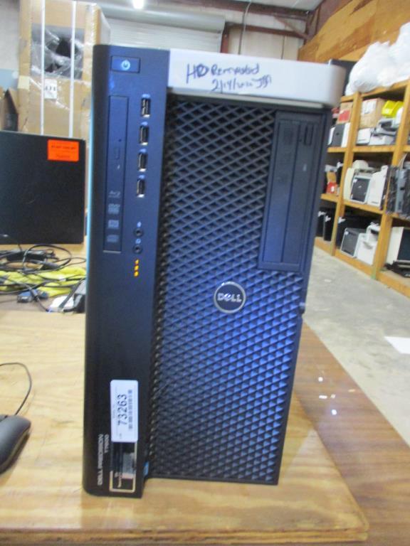 Dell Precision T7600 Desktop Computer.