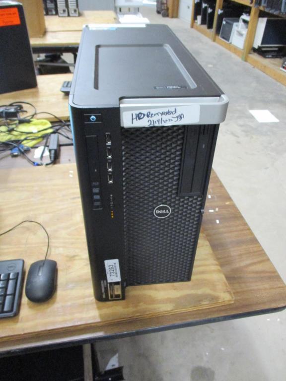 Dell Precision T7600 Desktop Computer.
