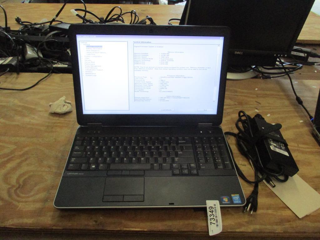 Dell Latitude E6540 Laptop Computer.