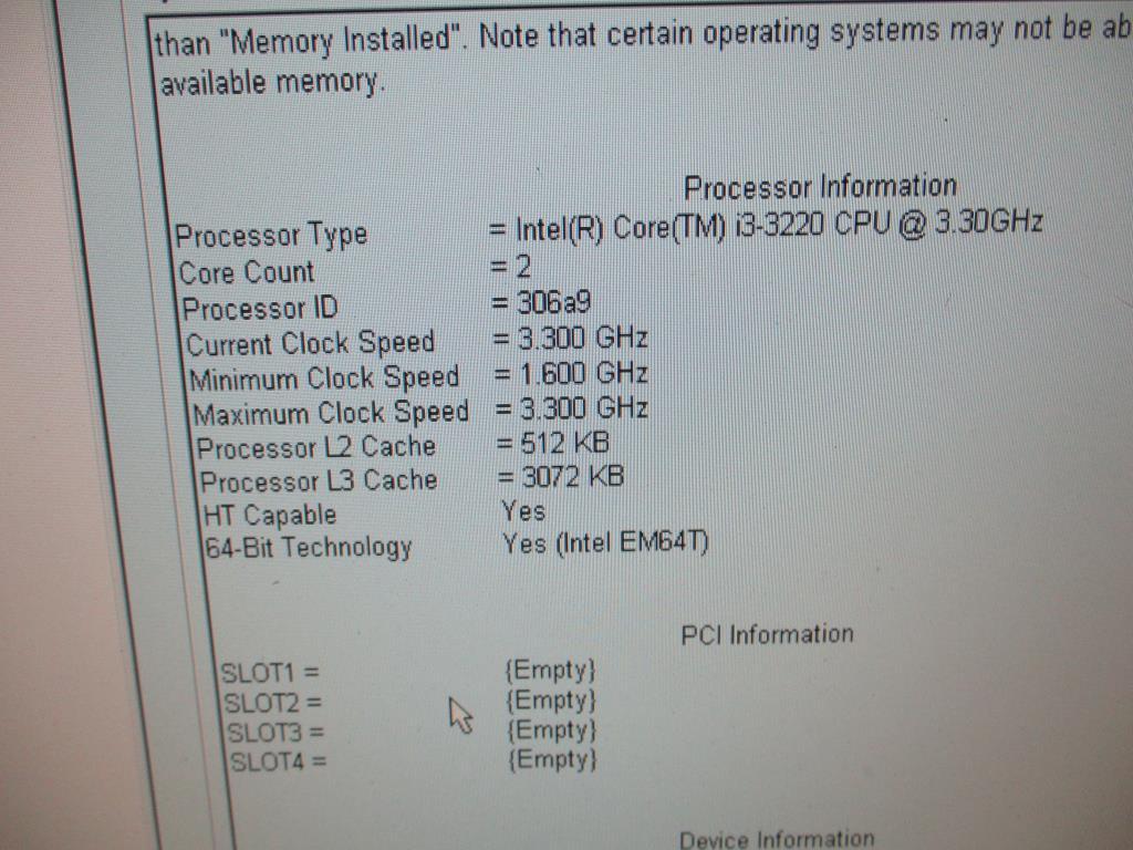 Dell OptiPlex 3010 Desktop Computer.