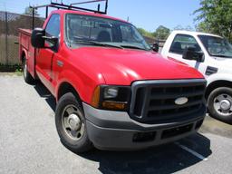 2006 Ford F-250 Regular Cab Pickup Truck.