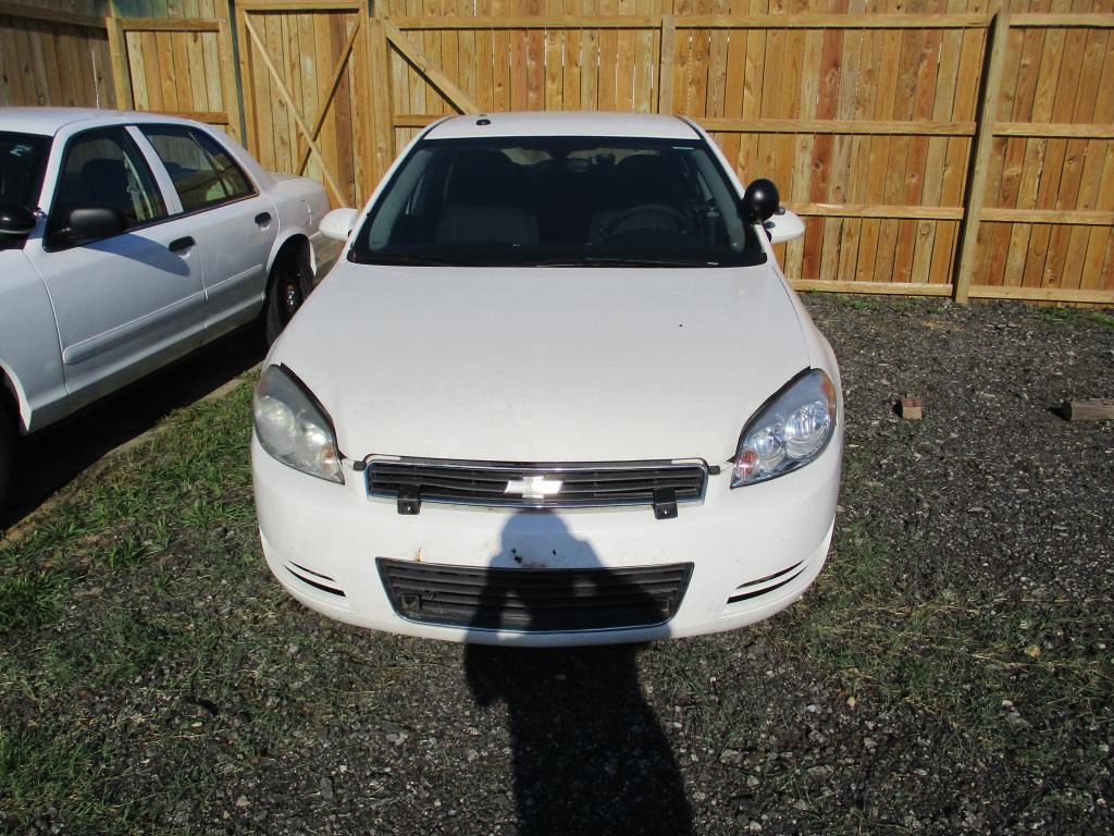 2009 Chevrolet Impala Police Interceptor.