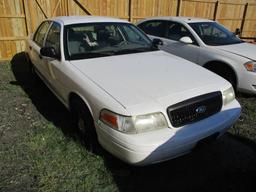 2007 Ford Crown Victoria Police Interceptor.