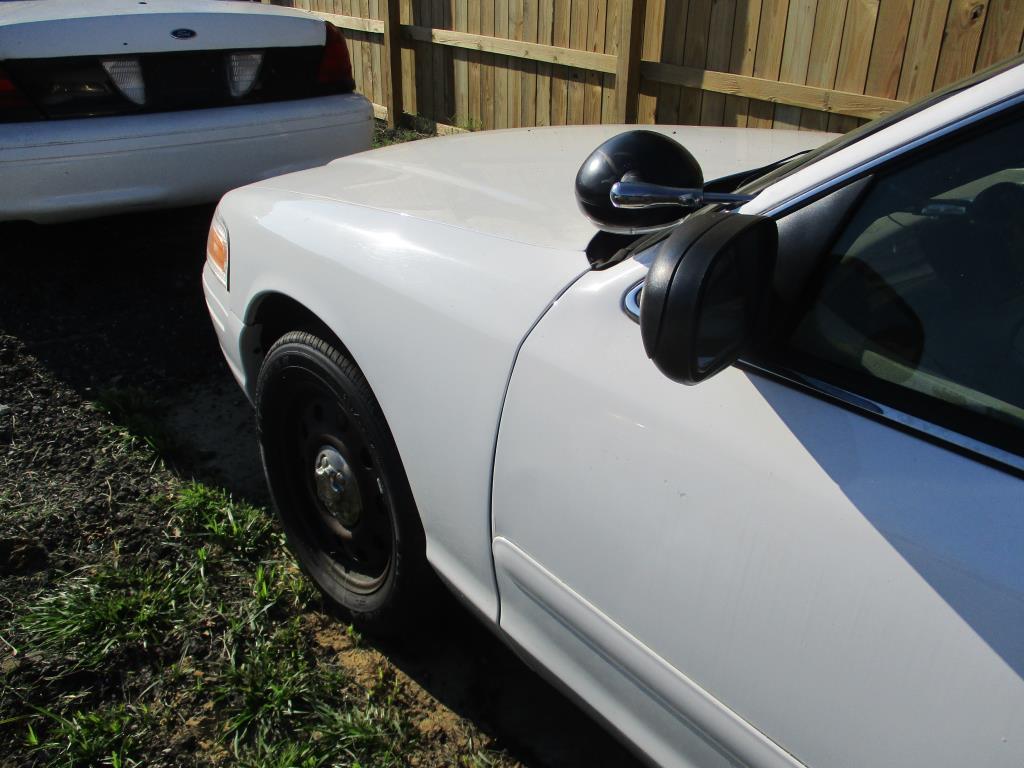 2007 Ford Crown Victoria Police Interceptor.