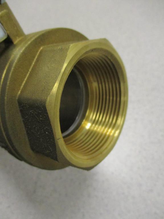 Watt Brass Ball Vavle FBV-3c, 1 1/2".