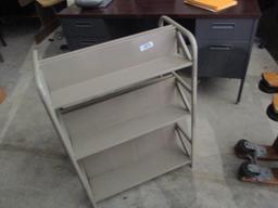 Metal Library Book Cart