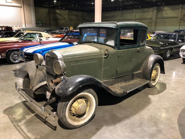 1930 Ford Model A Coupe Barn Find