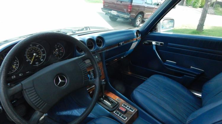 1979 Mercedes-Benz 450SLC 2 door hardtop coupe