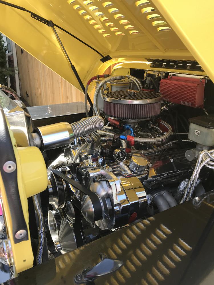 1953 Willys CJ3B High Hood