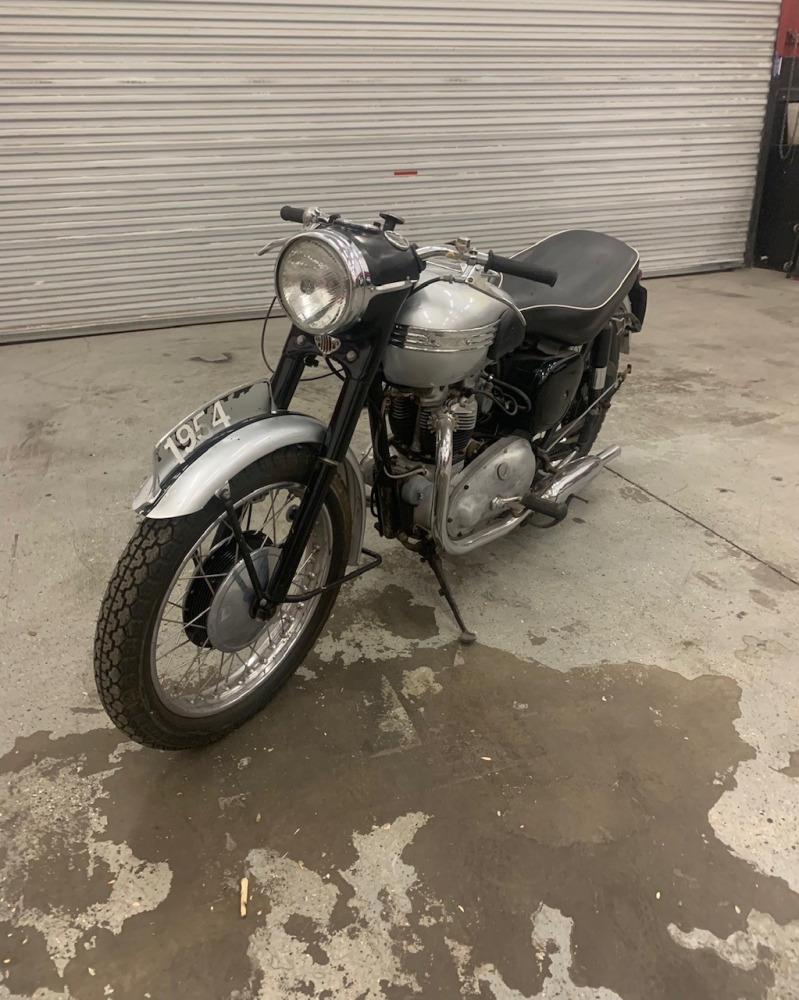 1954 Triumph Tiger Speed Twin Motorcycle