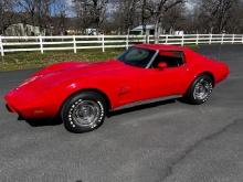 [NO RESERVE] 1976 Chevrolet Corvette, T- top, coupe