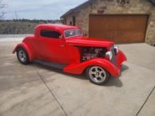 1934 Ford 3 Window Coupe Street Rod