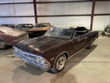 [NO RESERVE] Project Opportunity--1966 Chevrolet Chevelle SS 396