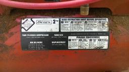 Sears 2 hp air compressor