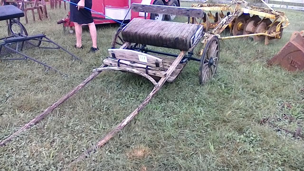 Wooden Jog Cart