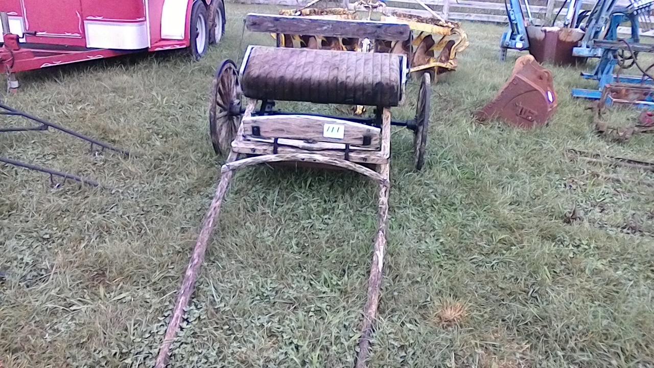 Wooden Jog Cart